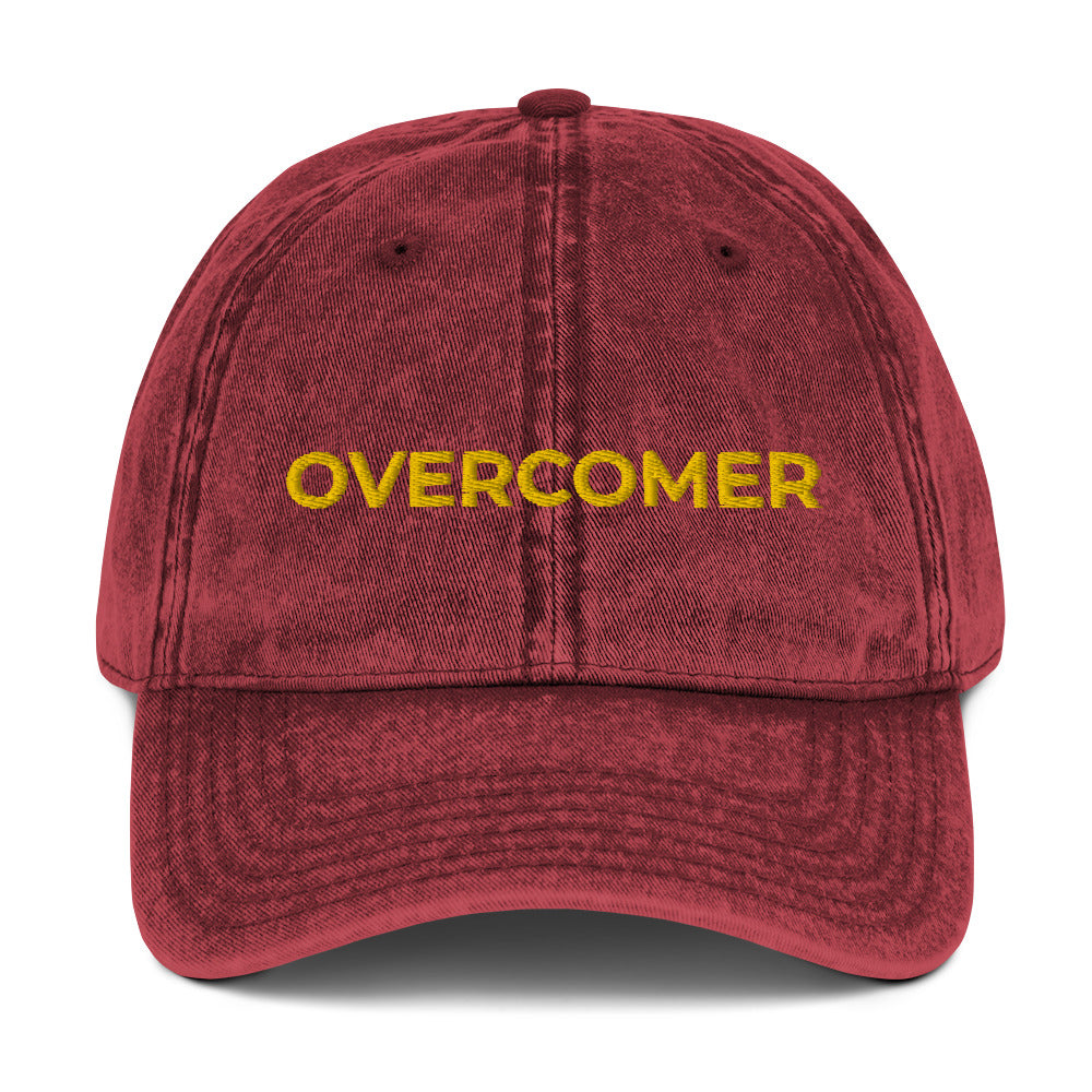 OVERCOMER Vintage Twill Cap
