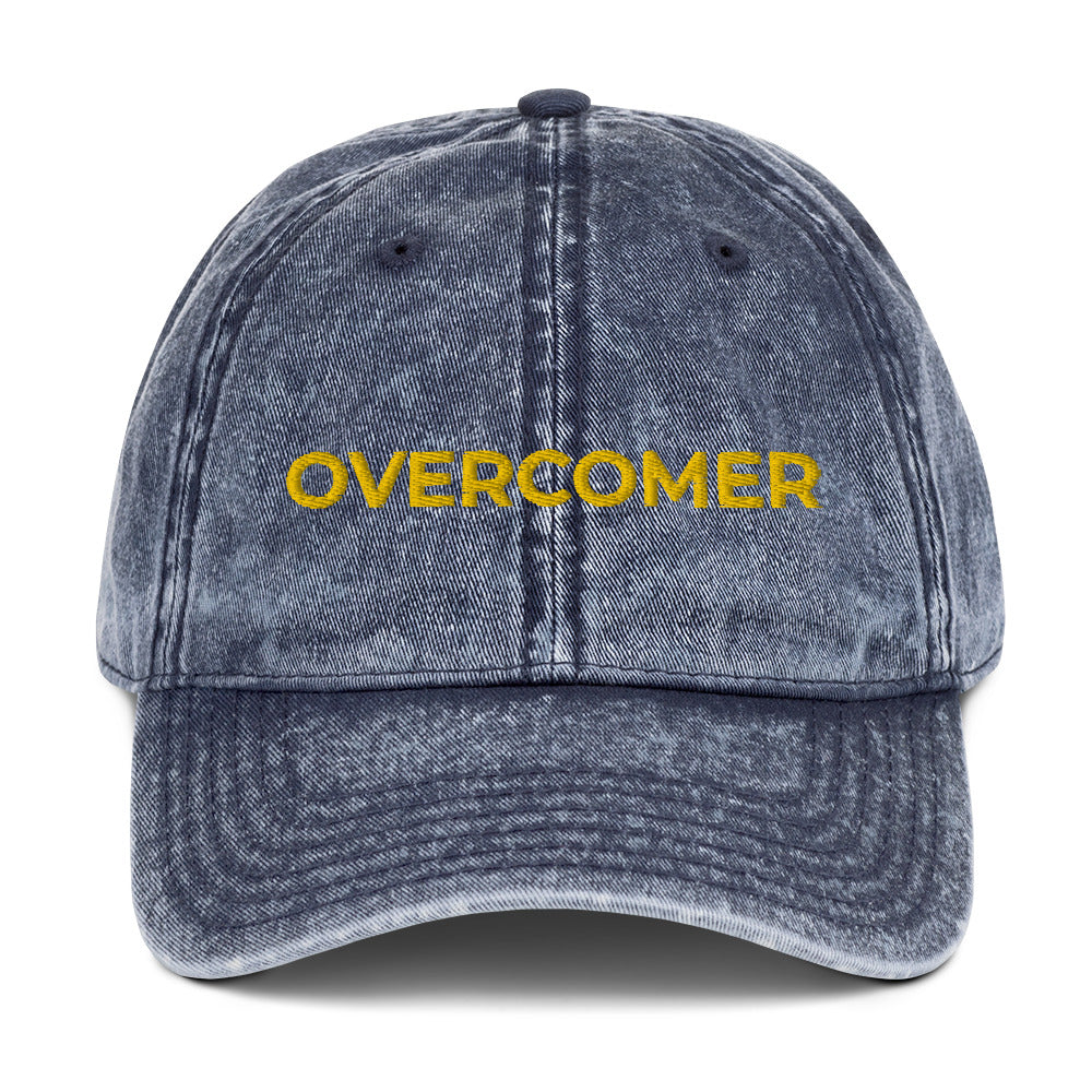 OVERCOMER Vintage Twill Cap