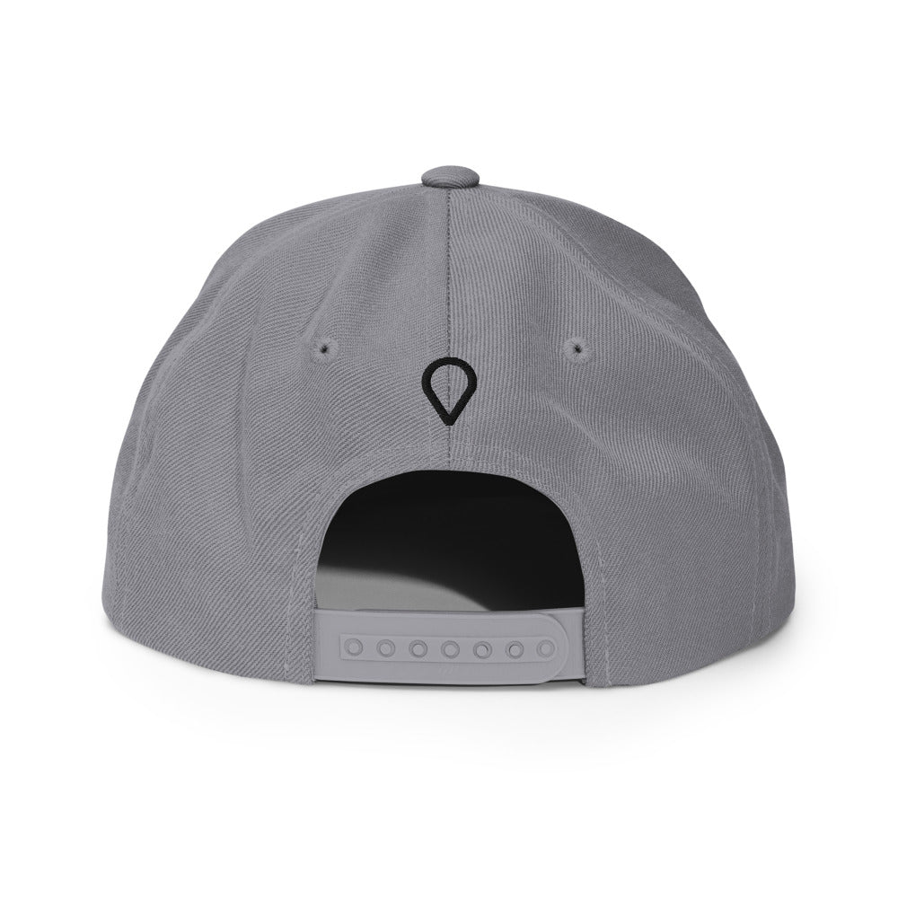 WARRIOR 3D Puff Embroidered Snapback Hat