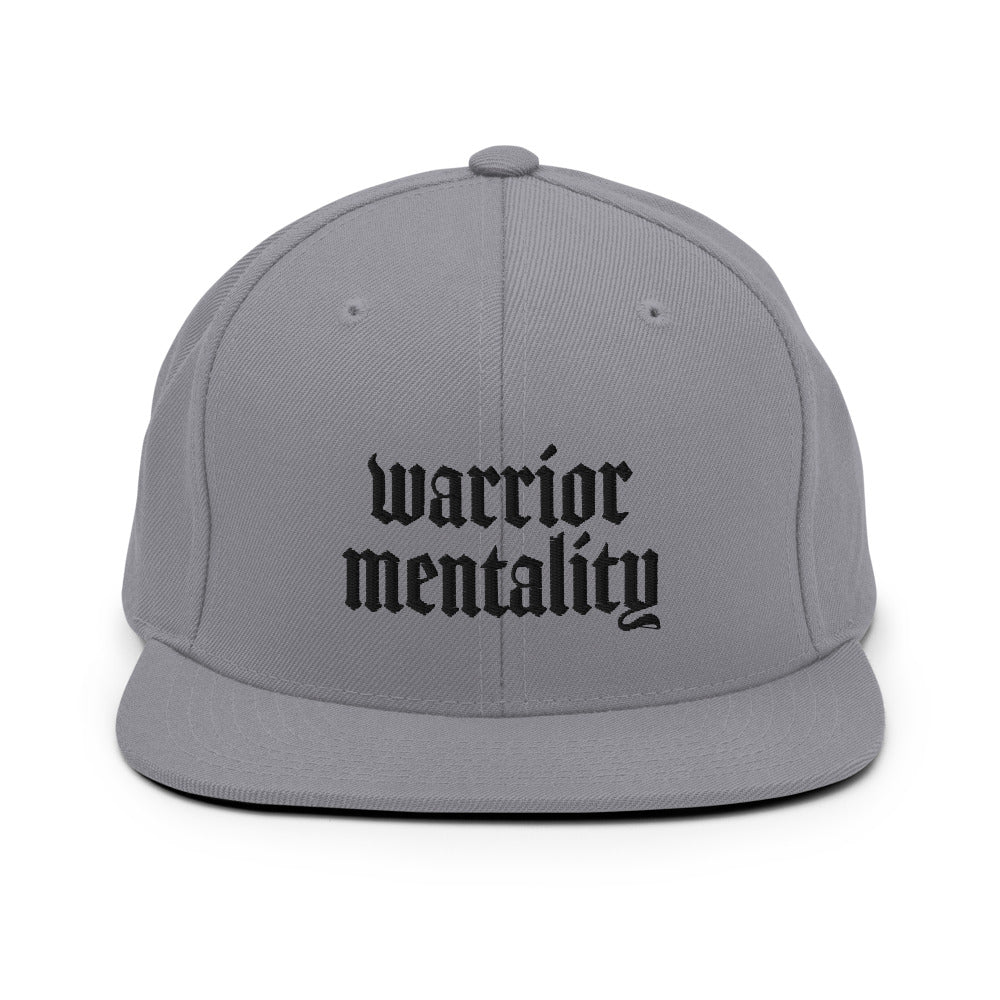 WARRIOR 3D Puff Embroidered Snapback Hat