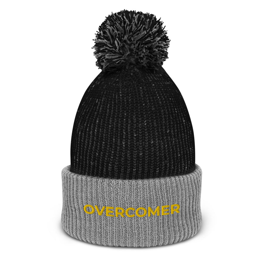 OVERCOMER Pom-Pom Beanie