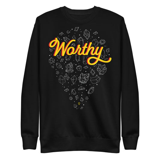 WORTHY Unisex Fleece Pullover