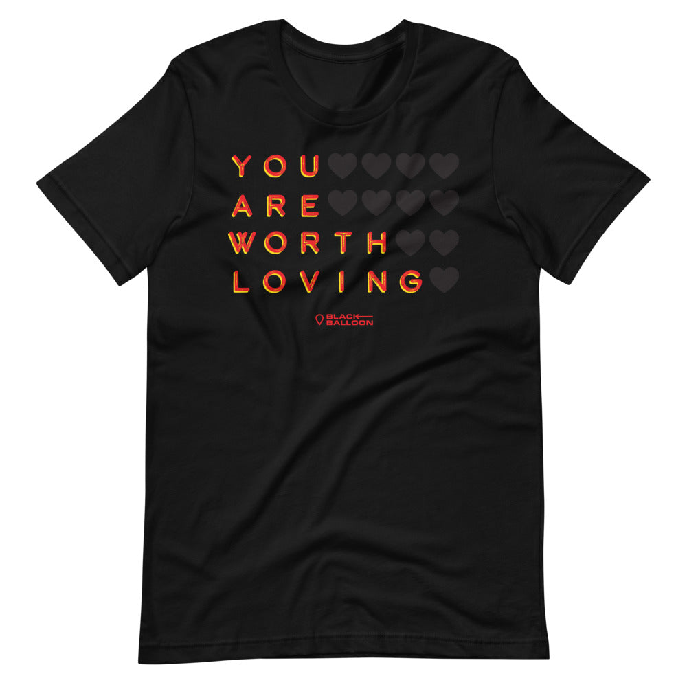 WORTH LOVING Unisex Crew Tee